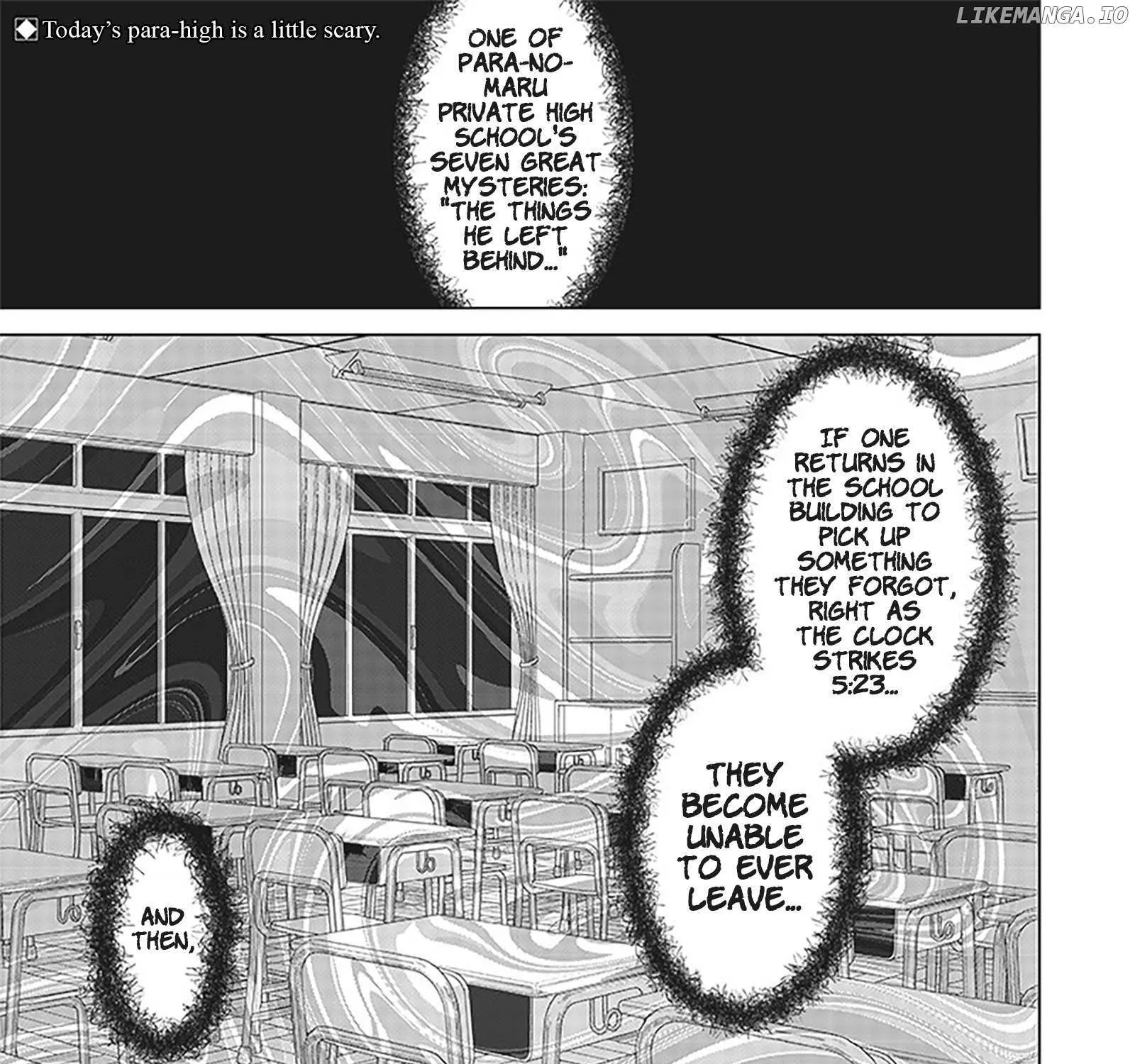 The Gals Who is Always Saying Insane Things. -My Daily Life at a Private Paranormal High School- Chapter 6 page 1 - 
