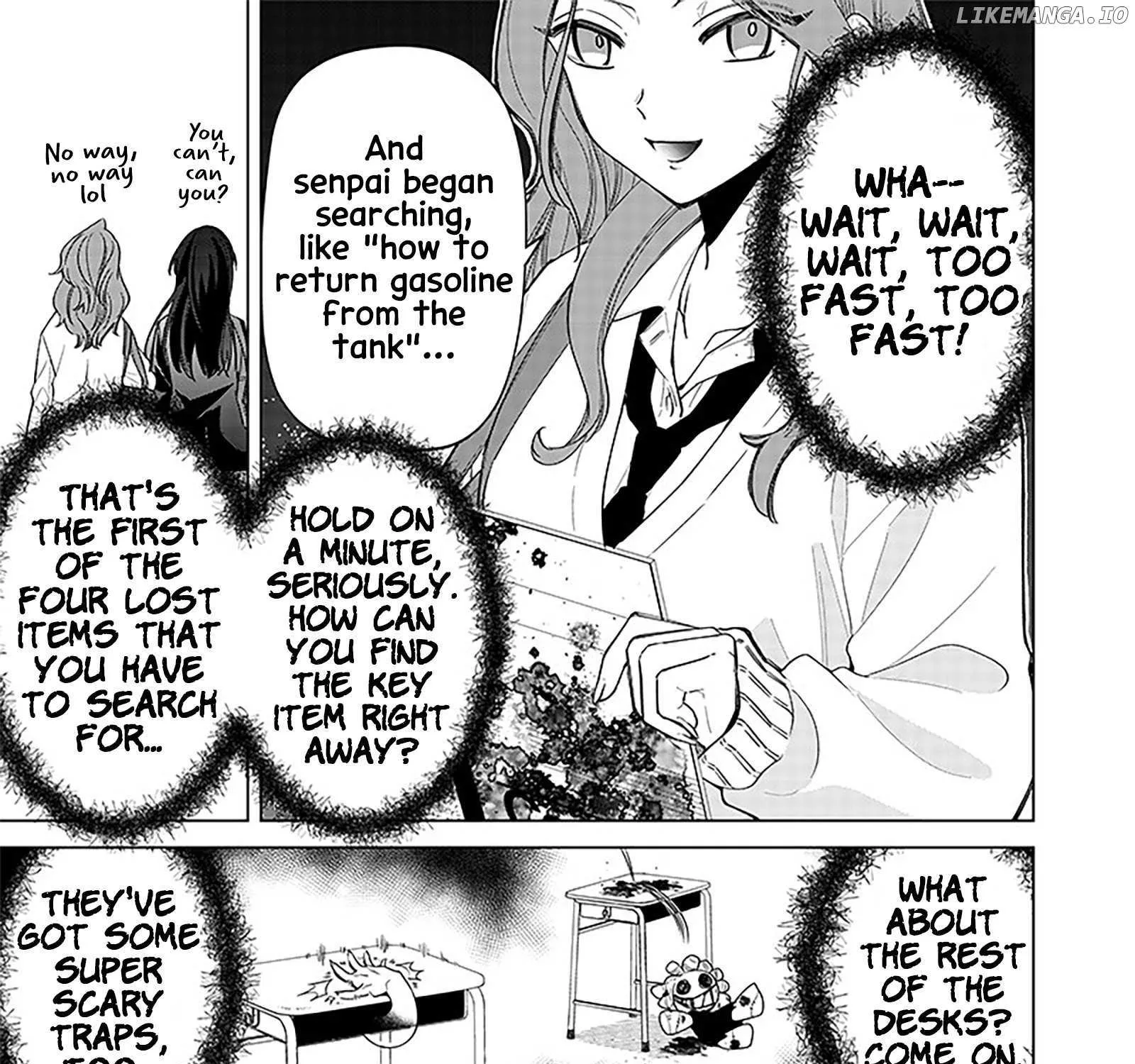 The Gals Who is Always Saying Insane Things. -My Daily Life at a Private Paranormal High School- Chapter 6 page 15 - 