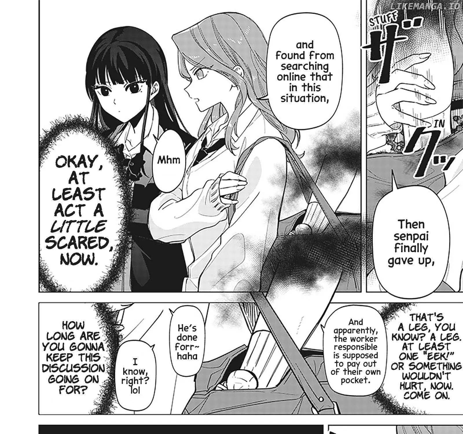 The Gals Who is Always Saying Insane Things. -My Daily Life at a Private Paranormal High School- Chapter 6 page 25 - 