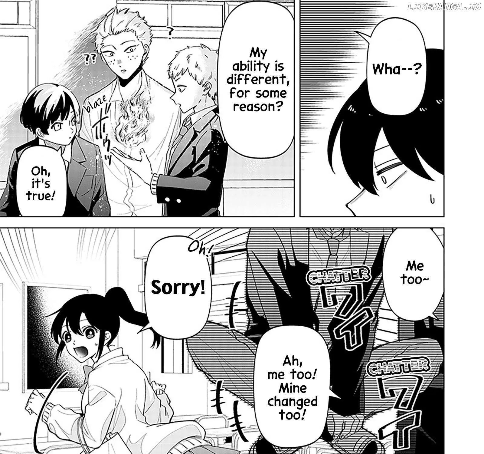 The Gals Who is Always Saying Insane Things. -My Daily Life at a Private Paranormal High School- Chapter 7 page 15 - 
