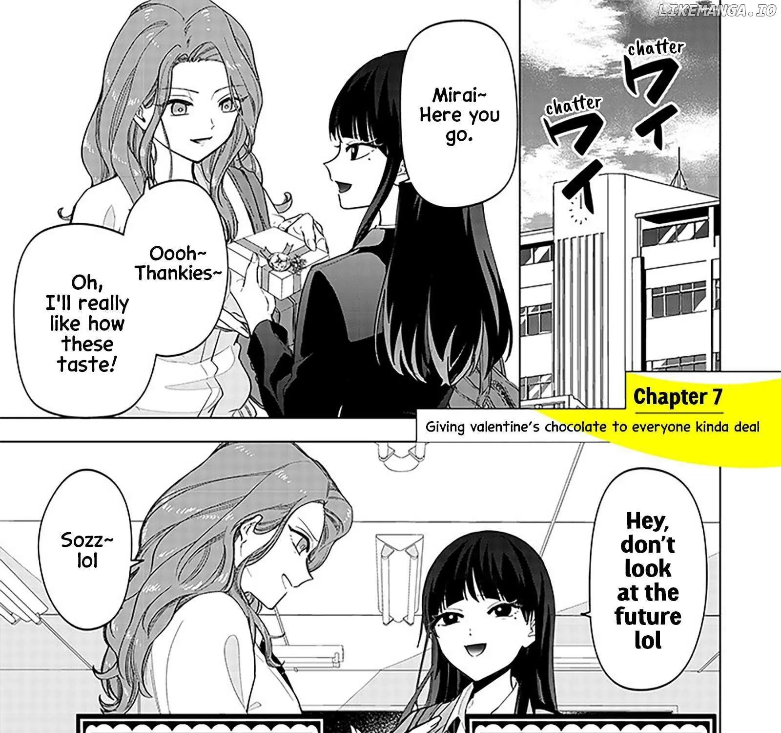 The Gals Who is Always Saying Insane Things. -My Daily Life at a Private Paranormal High School- Chapter 7 page 3 - 