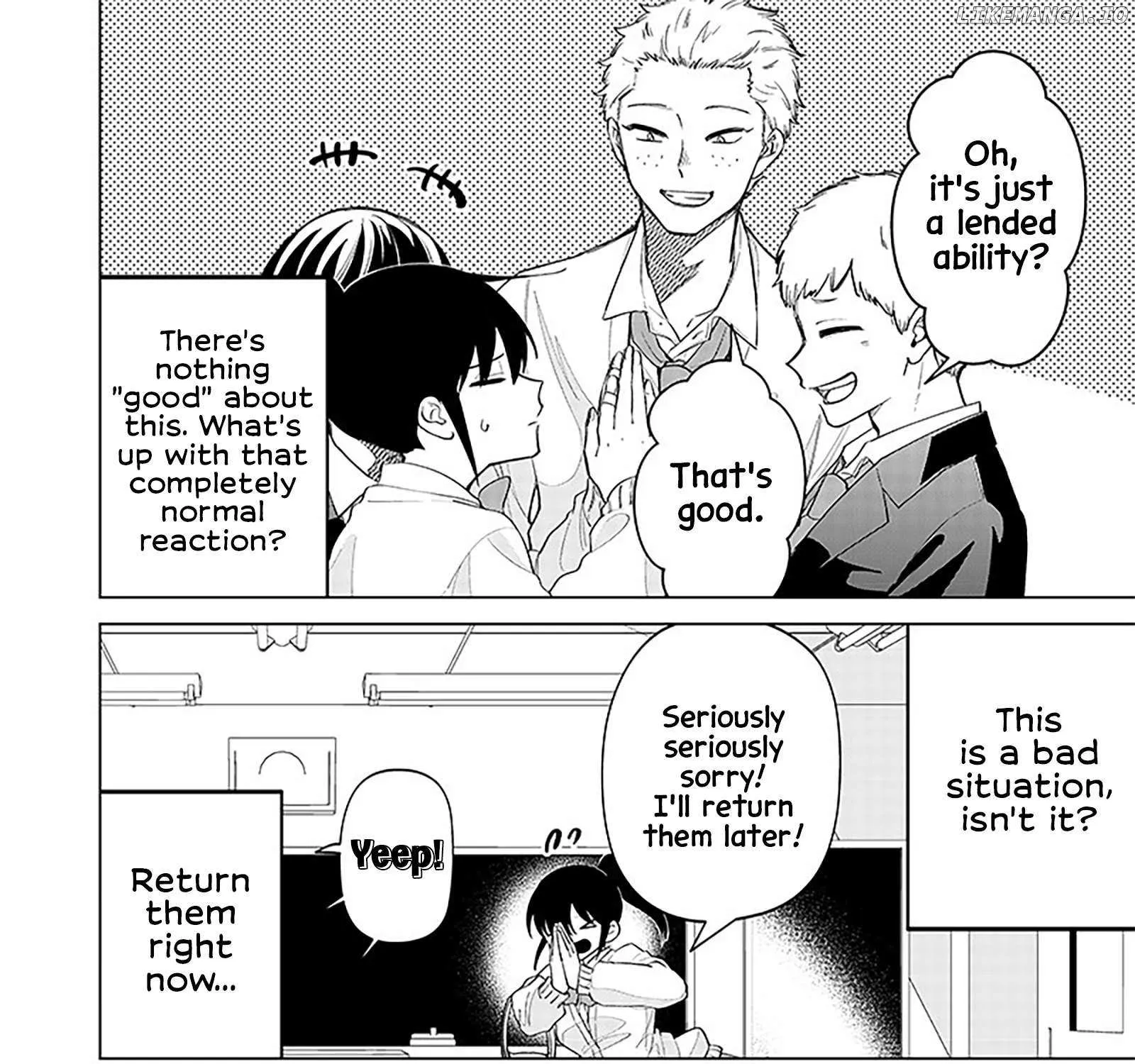 The Gals Who is Always Saying Insane Things. -My Daily Life at a Private Paranormal High School- Chapter 7 page 21 - 