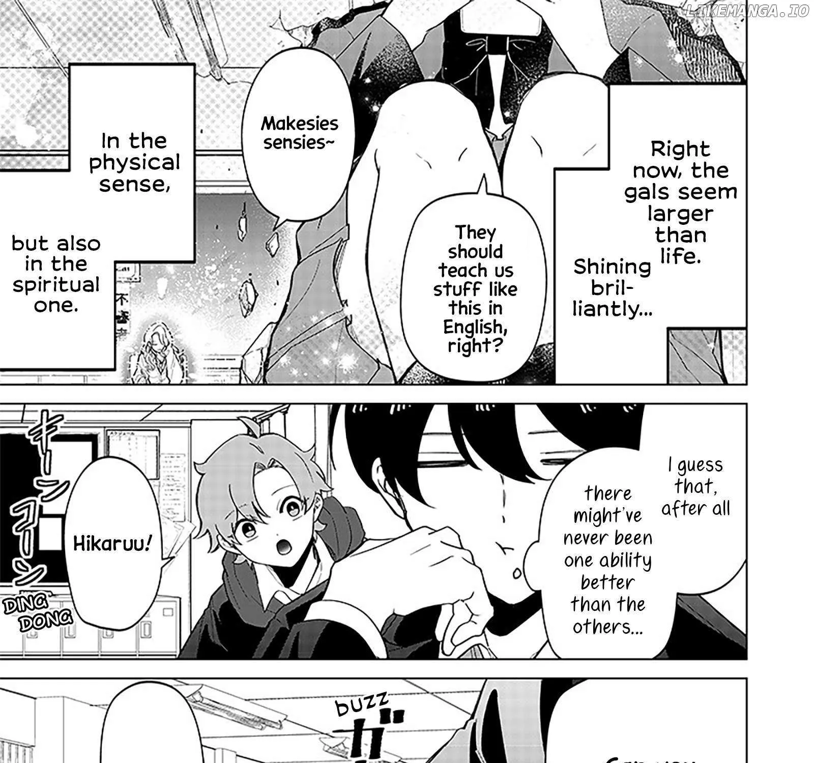 The Gals Who is Always Saying Insane Things. -My Daily Life at a Private Paranormal High School- Chapter 7 page 35 - 
