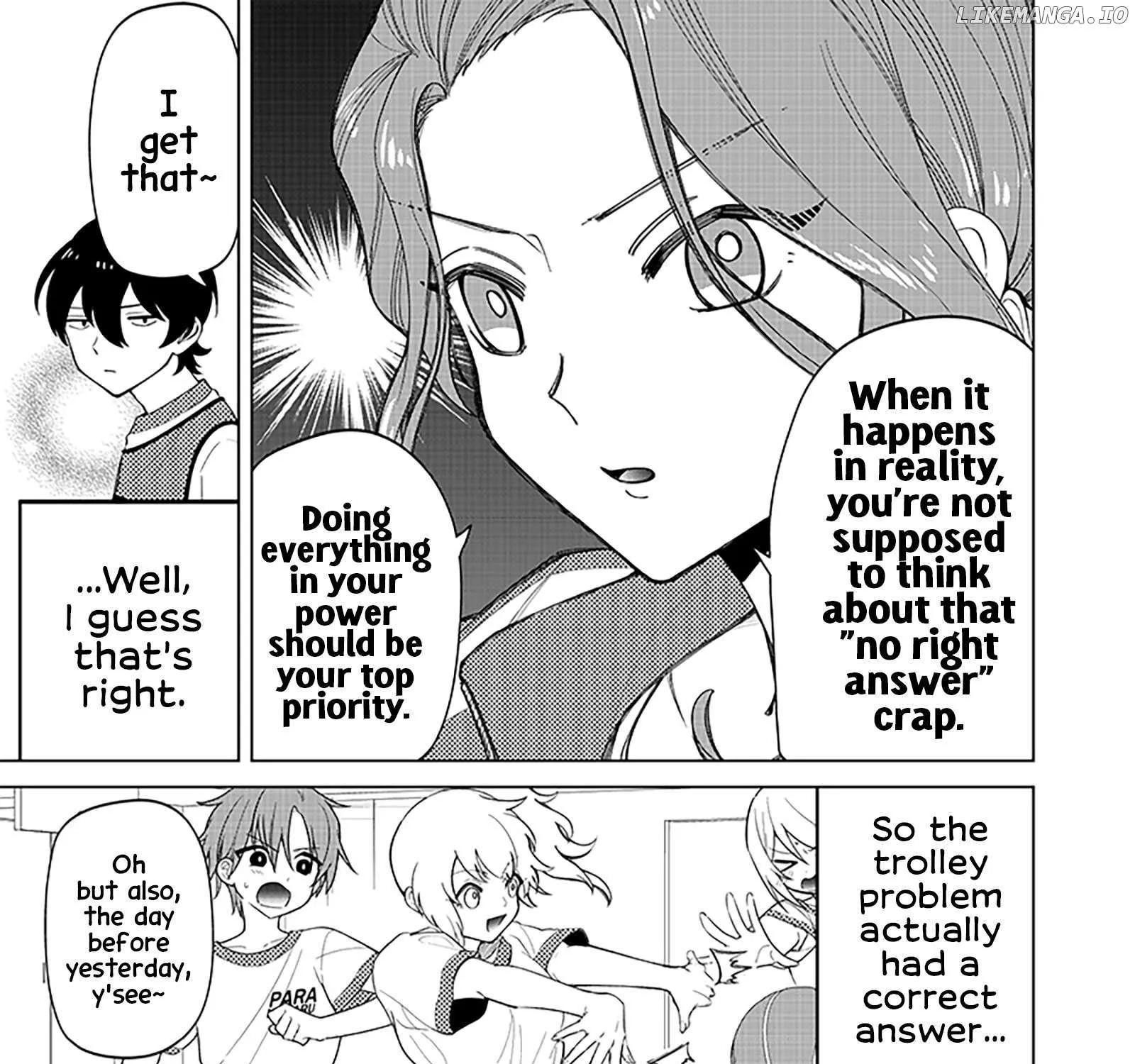 The Gals Who is Always Saying Insane Things. -My Daily Life at a Private Paranormal High School- Chapter 8 page 13 - 
