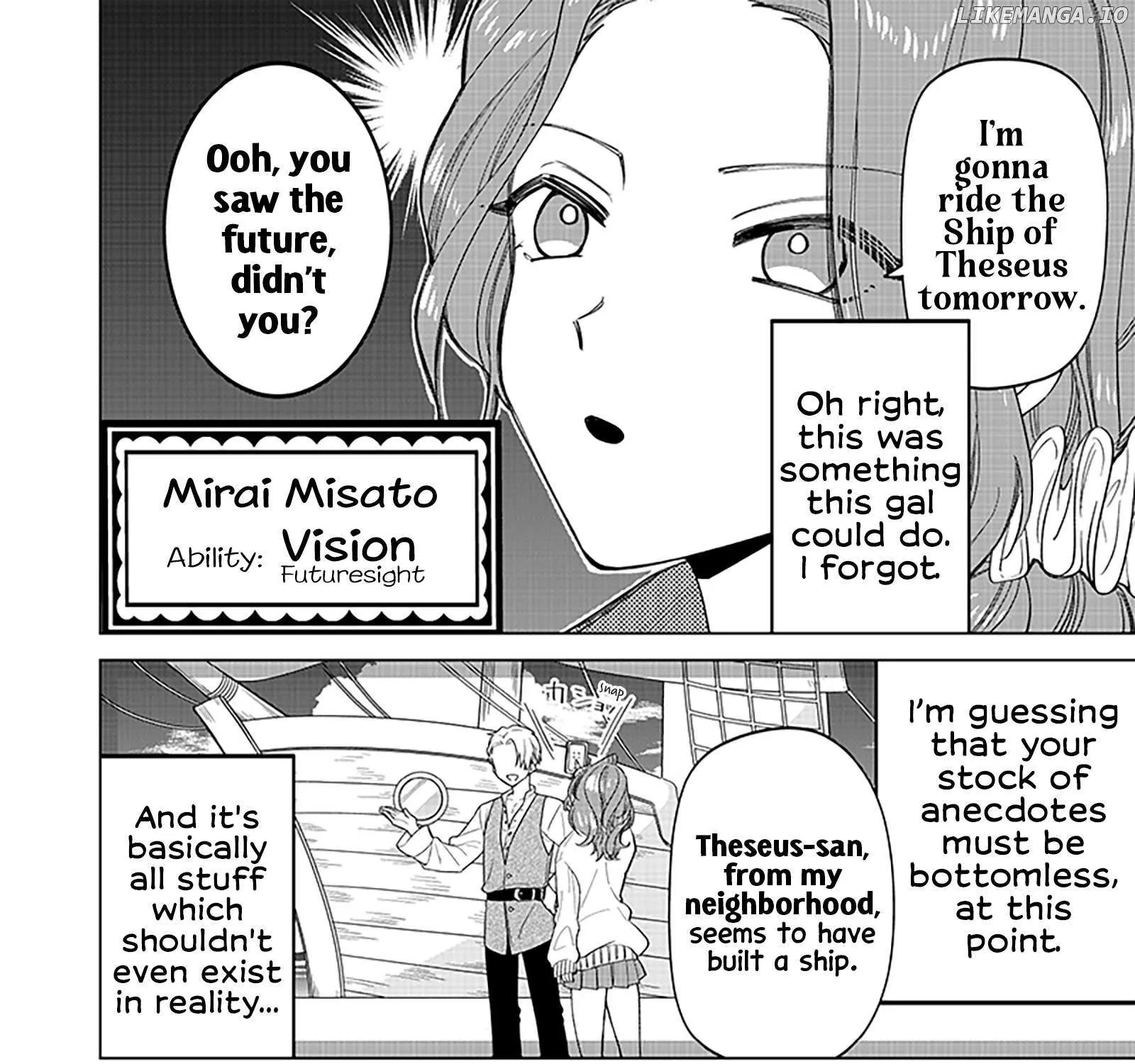 The Gals Who is Always Saying Insane Things. -My Daily Life at a Private Paranormal High School- Chapter 8 page 27 - 