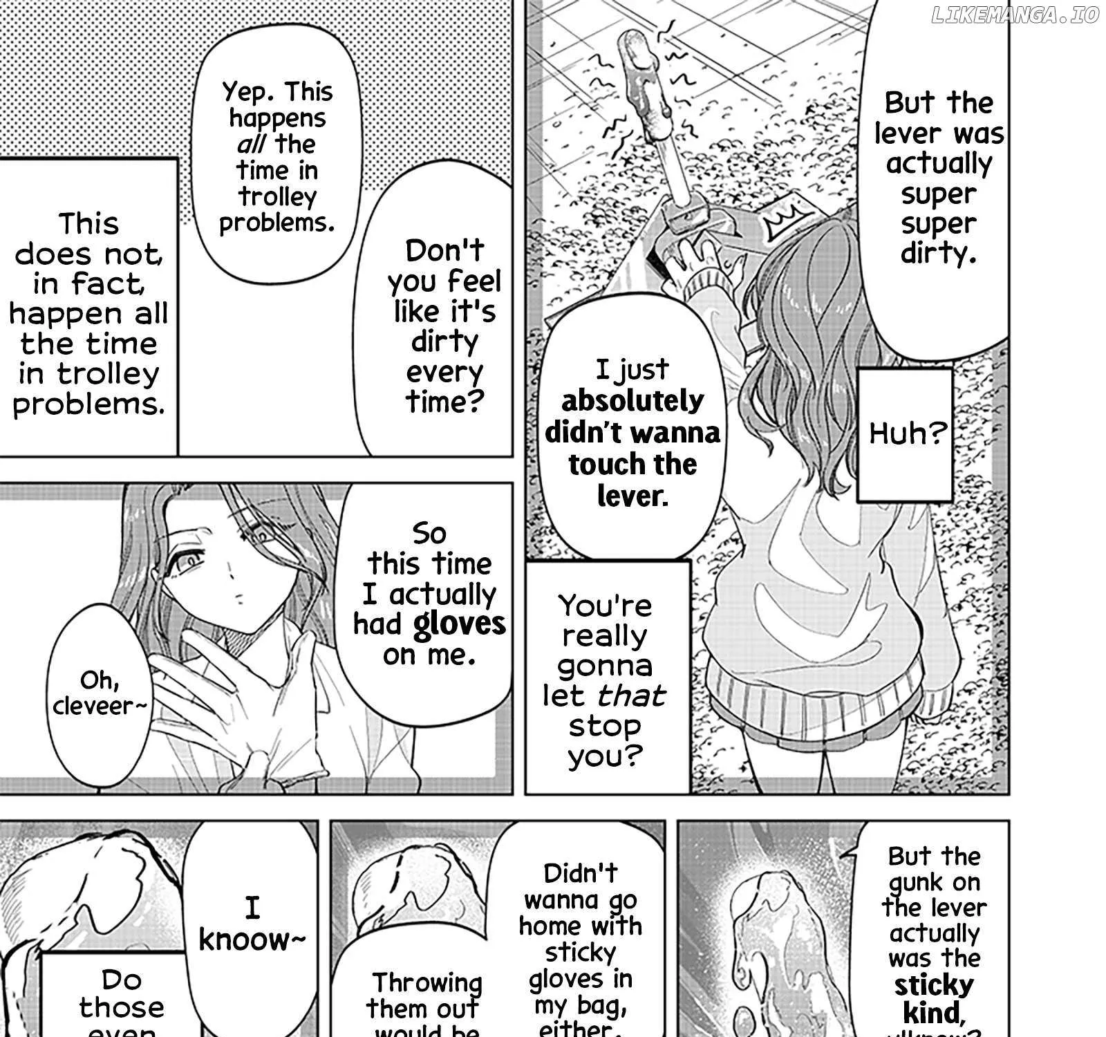 The Gals Who is Always Saying Insane Things. -My Daily Life at a Private Paranormal High School- Chapter 8 page 9 - 