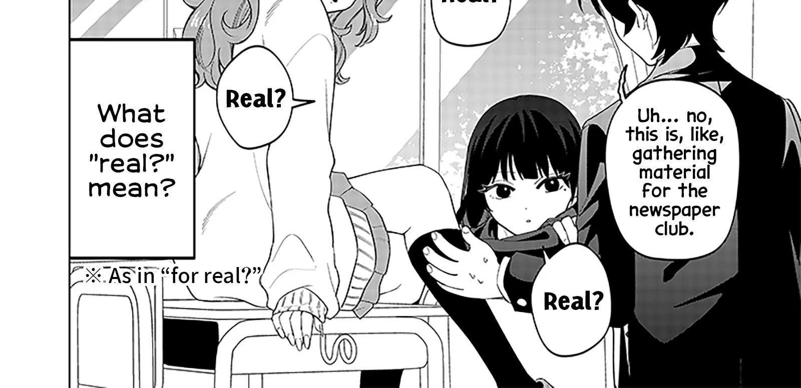 The Gals Who is Always Saying Insane Things. -My Daily Life at a Private Paranormal High School- Chapter 9 page 13 - 