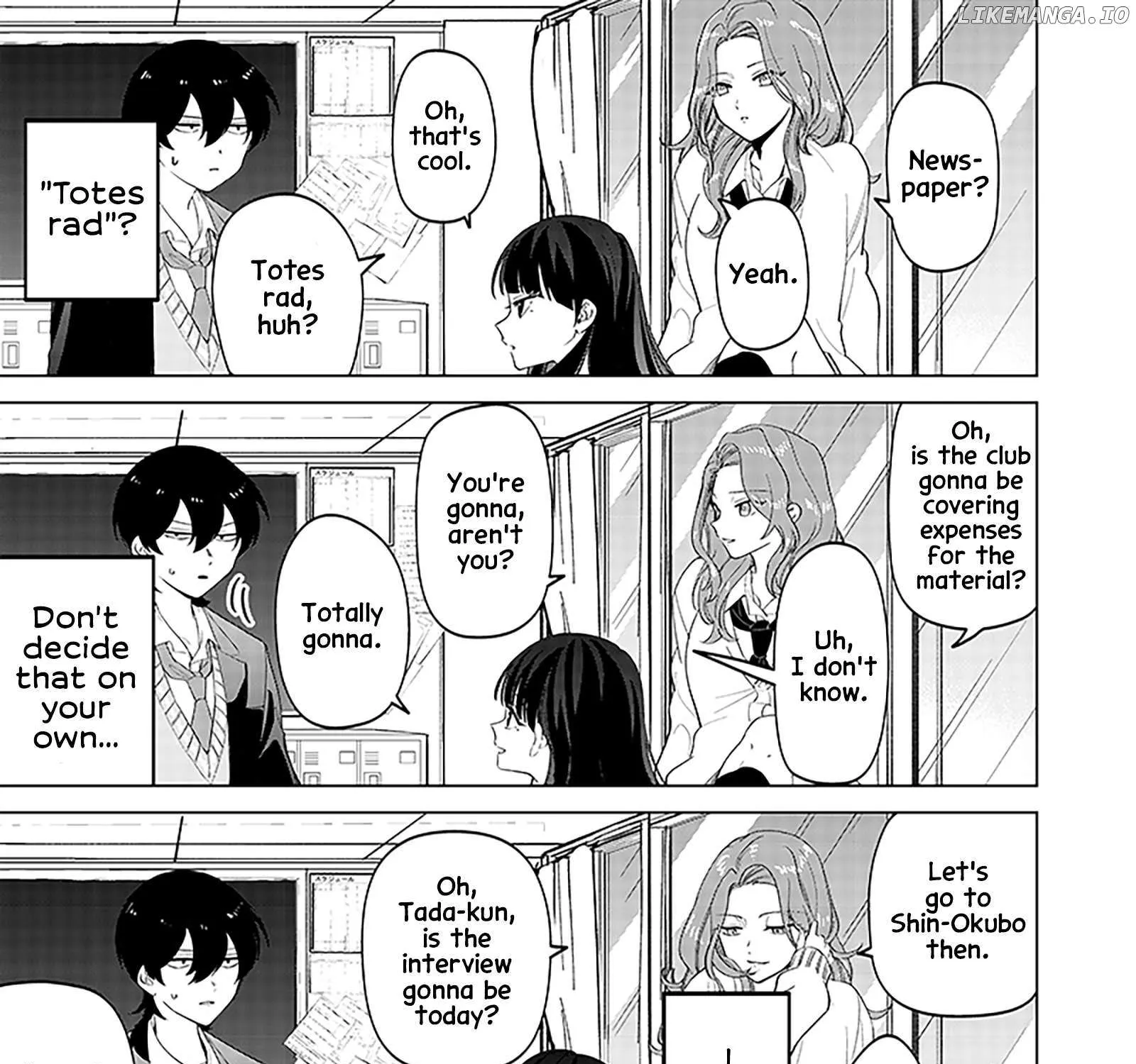 The Gals Who is Always Saying Insane Things. -My Daily Life at a Private Paranormal High School- Chapter 9 page 14 - 