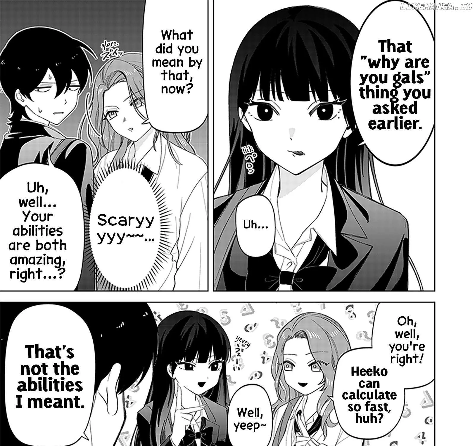 The Gals Who is Always Saying Insane Things. -My Daily Life at a Private Paranormal High School- Chapter 9 page 18 - 