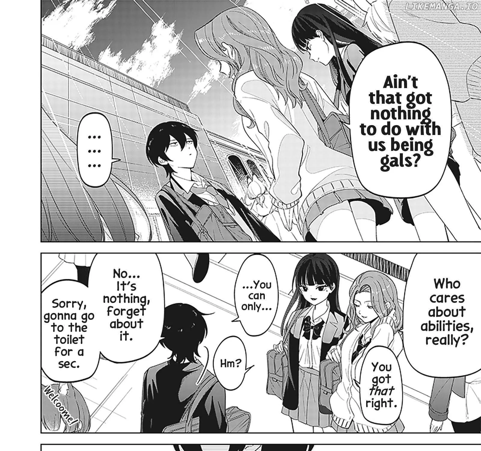 The Gals Who is Always Saying Insane Things. -My Daily Life at a Private Paranormal High School- Chapter 9 page 20 - 