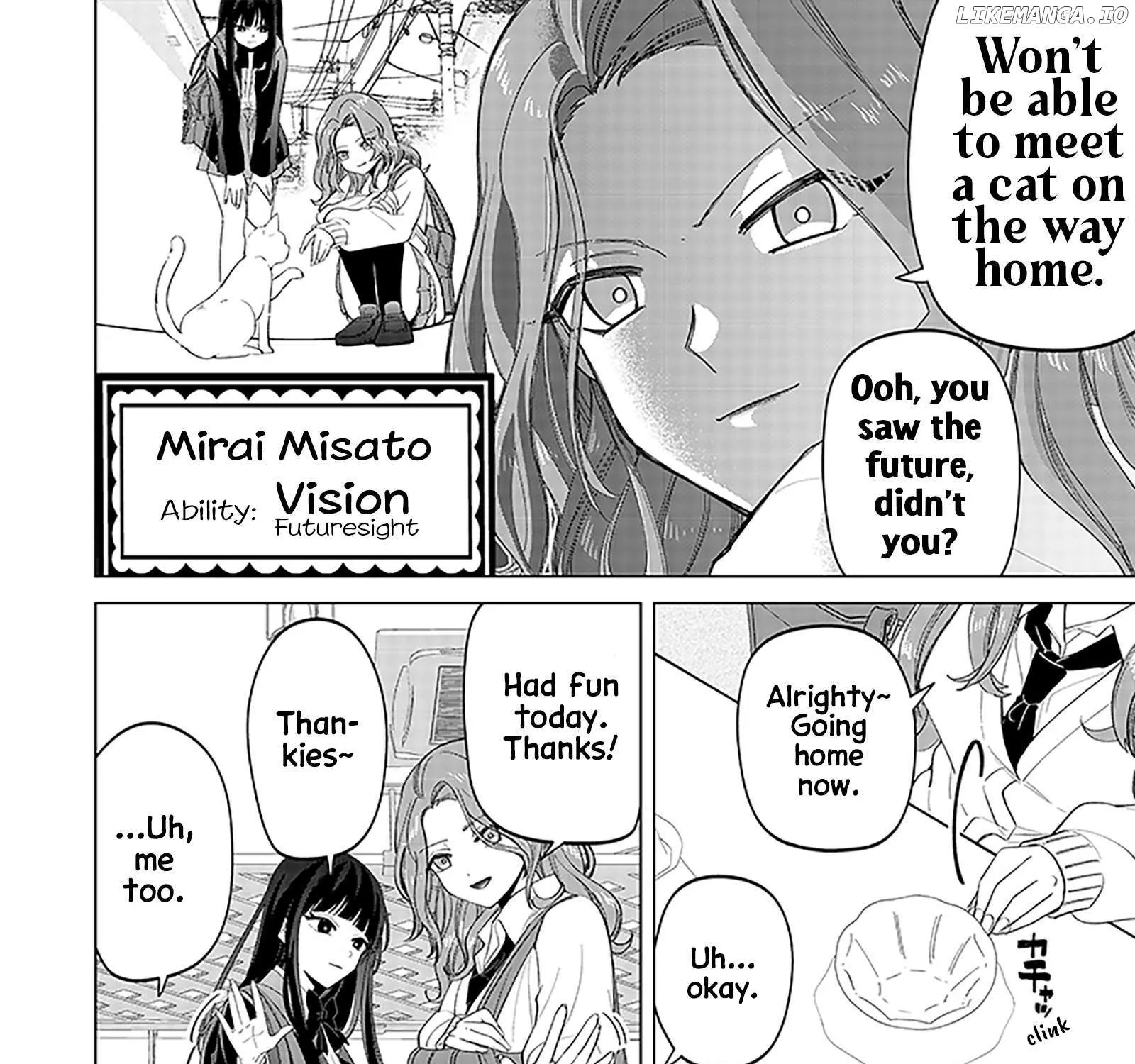 The Gals Who is Always Saying Insane Things. -My Daily Life at a Private Paranormal High School- Chapter 9 page 40 - 