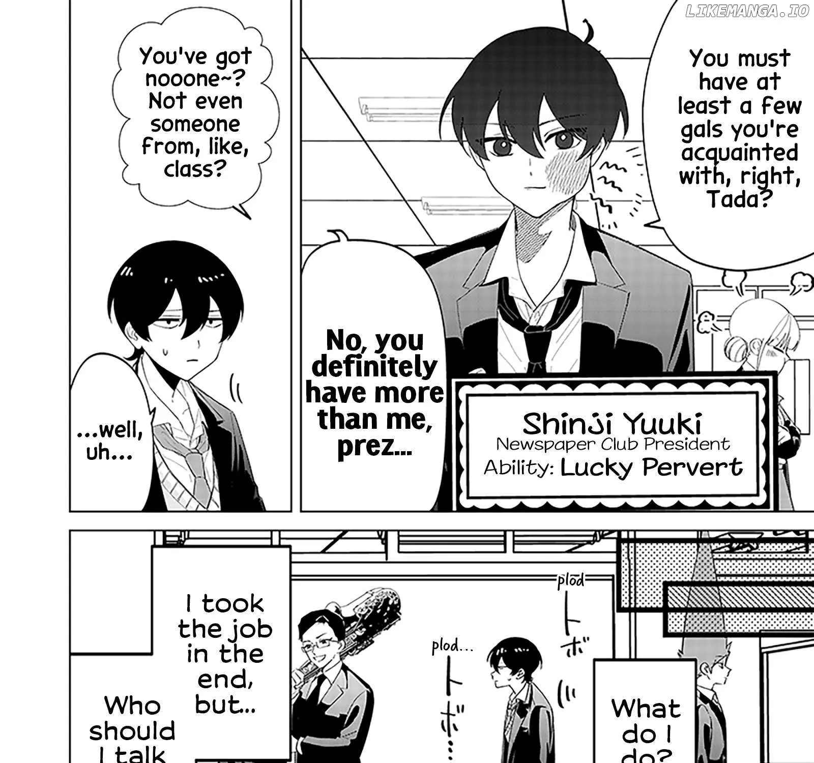 The Gals Who is Always Saying Insane Things. -My Daily Life at a Private Paranormal High School- Chapter 9 page 8 - 