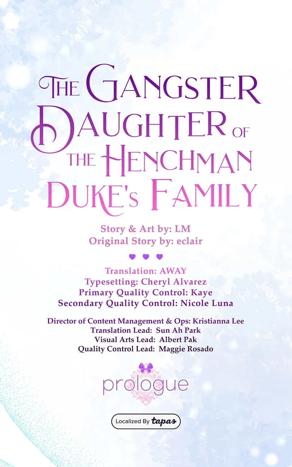 The Gangster Daughter of the Henchman Duke