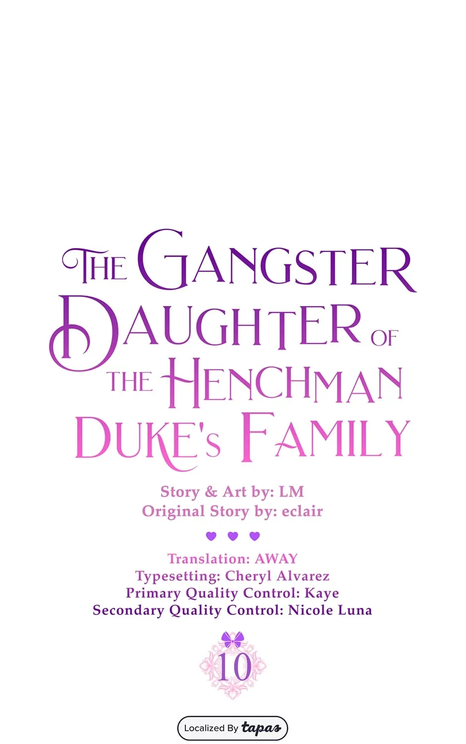 The Gangster Daughter of the Henchman Duke