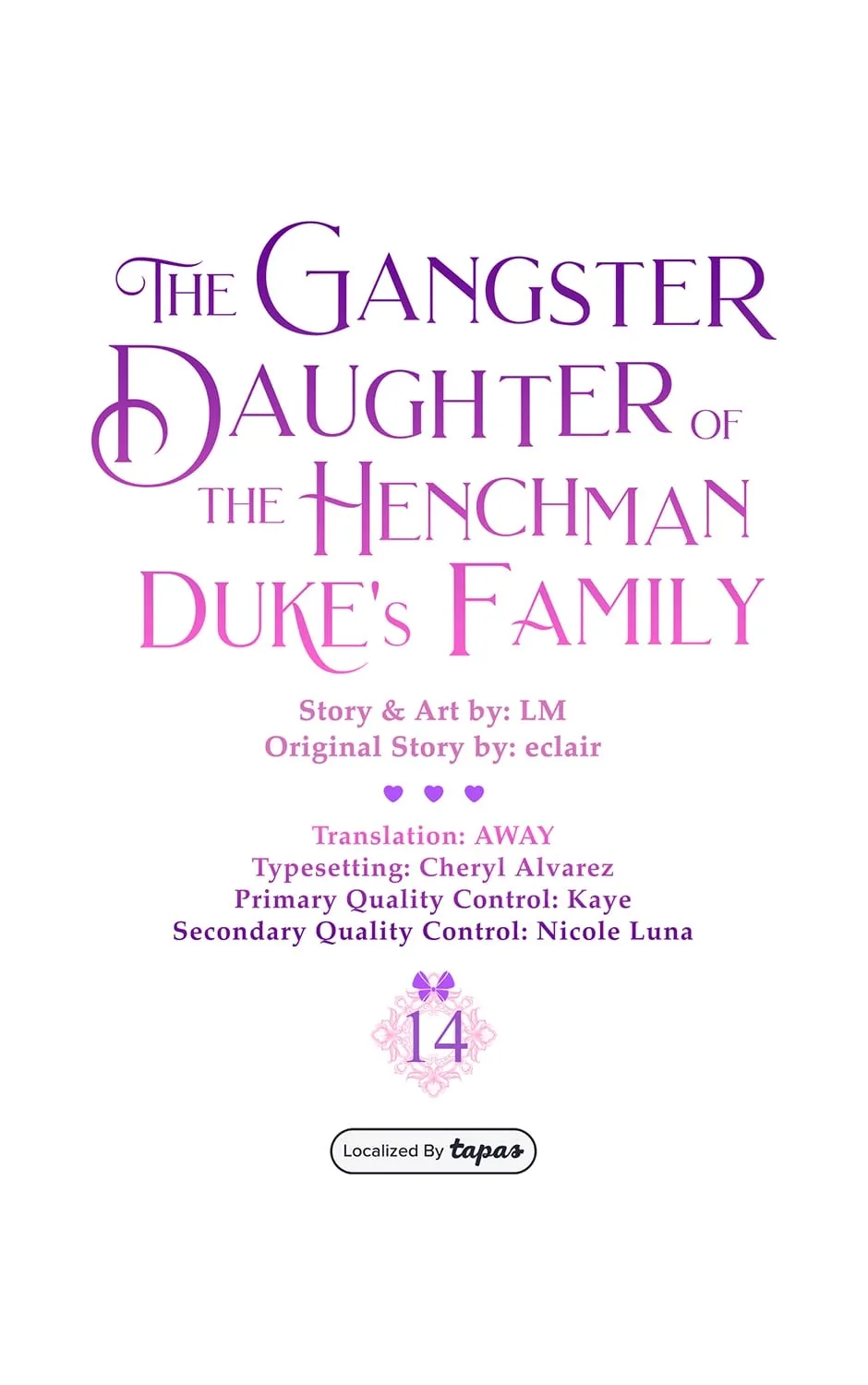 The Gangster Daughter of the Henchman Duke