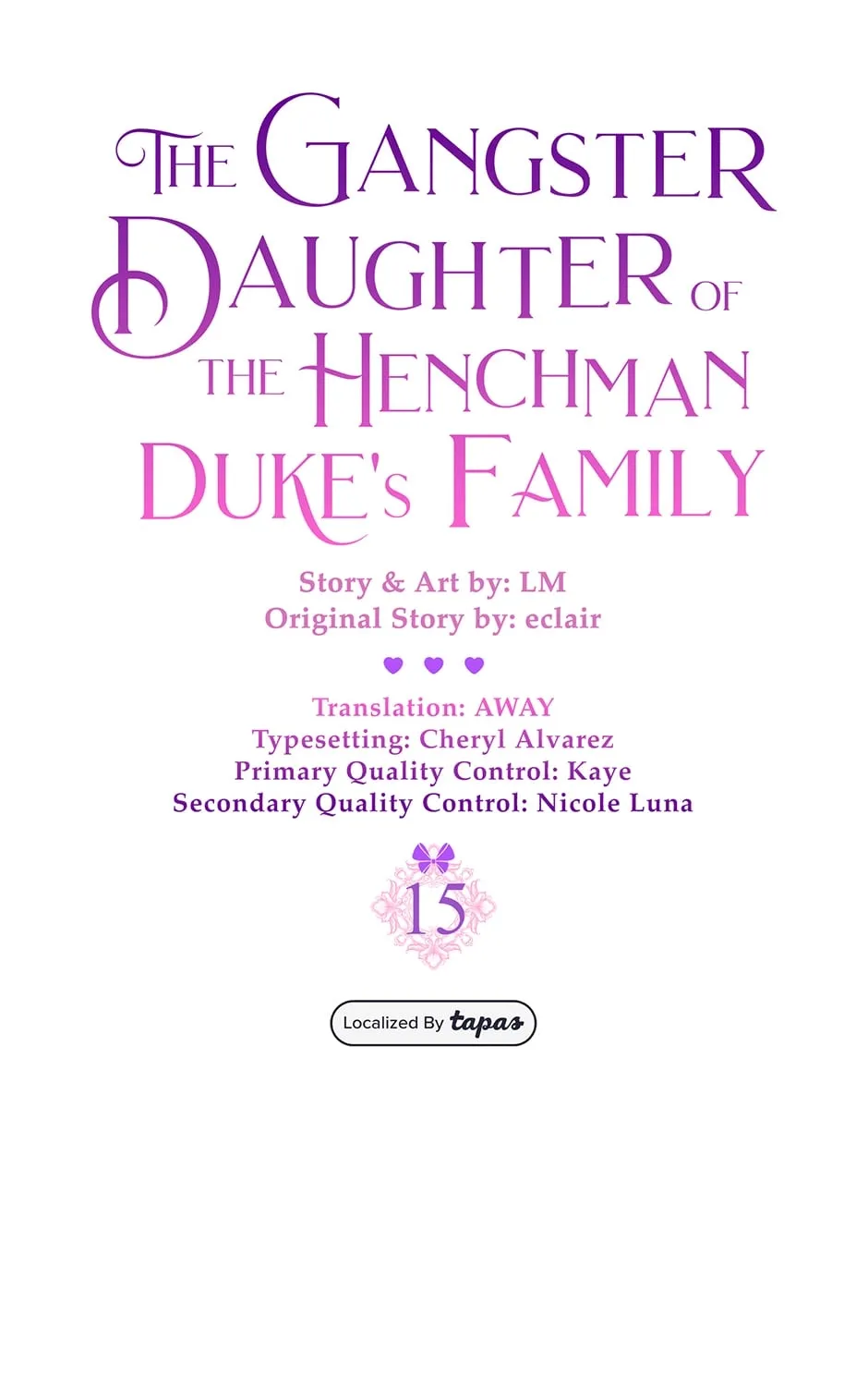 The Gangster Daughter of the Henchman Duke
