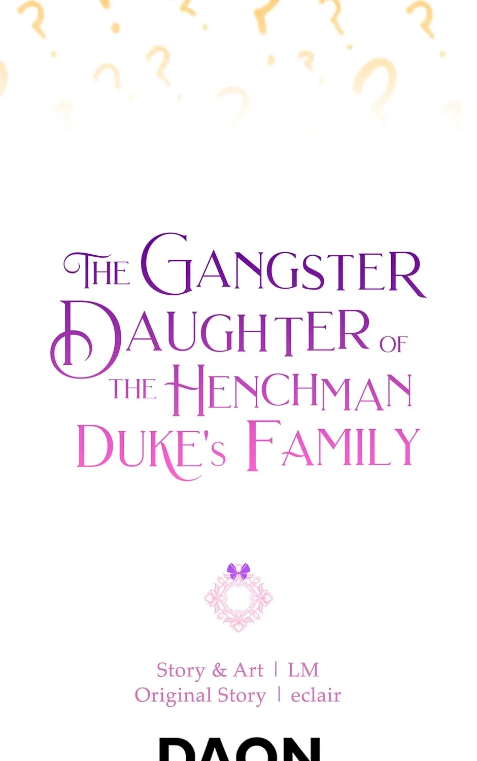 The Gangster Daughter of the Henchman Duke