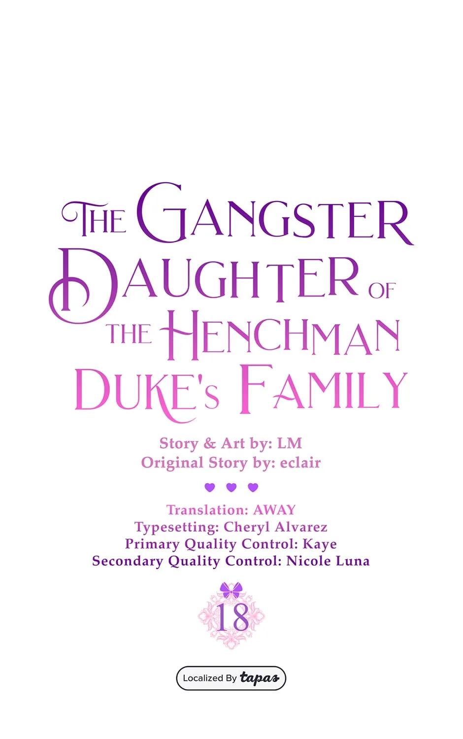 The Gangster Daughter of the Henchman Duke
