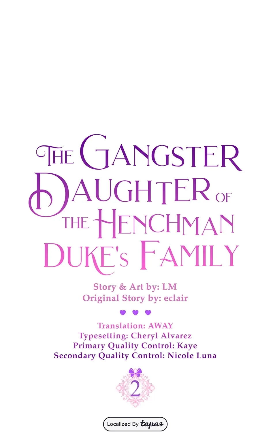 The Gangster Daughter of the Henchman Duke