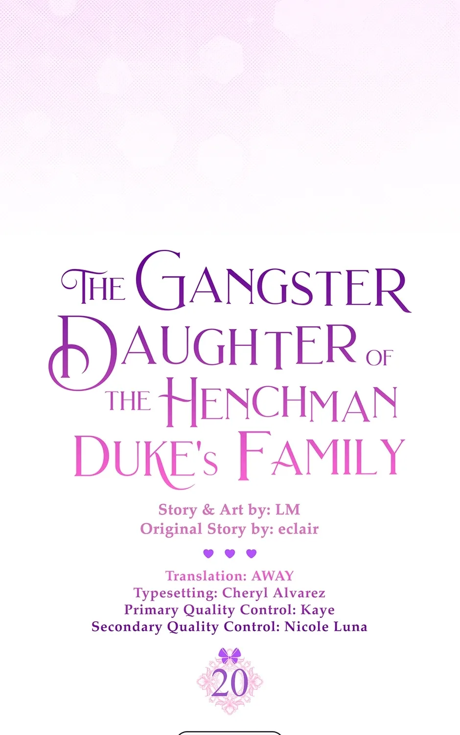 The Gangster Daughter of the Henchman Duke