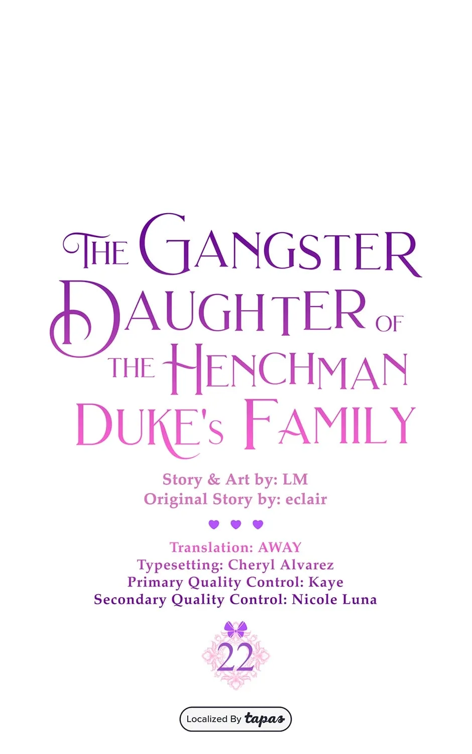 The Gangster Daughter of the Henchman Duke