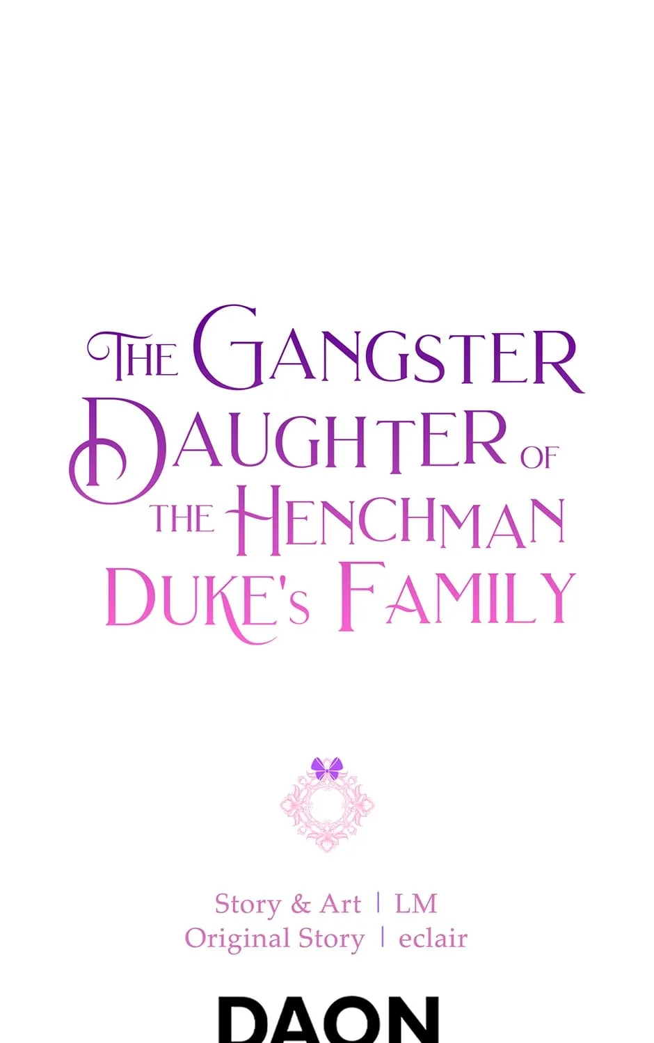 The Gangster Daughter of the Henchman Duke