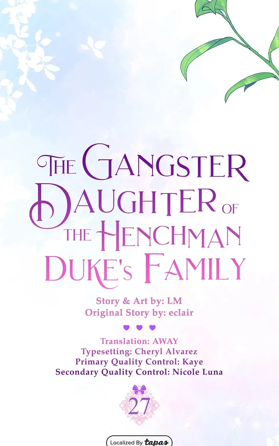 The Gangster Daughter of the Henchman Duke