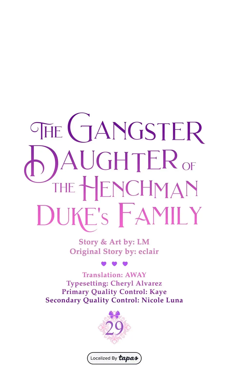 The Gangster Daughter of the Henchman Duke