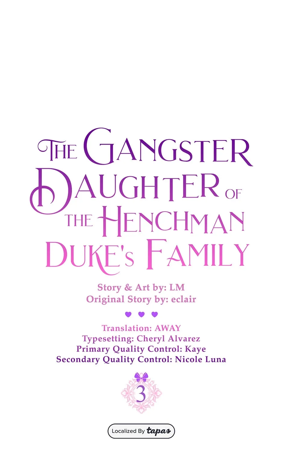 The Gangster Daughter of the Henchman Duke