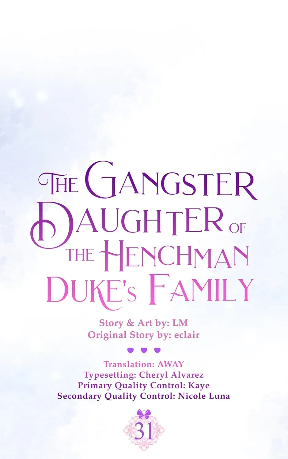 The Gangster Daughter of the Henchman Duke