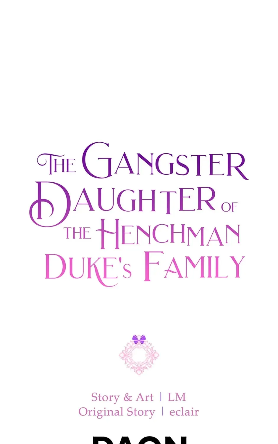 The Gangster Daughter of the Henchman Duke