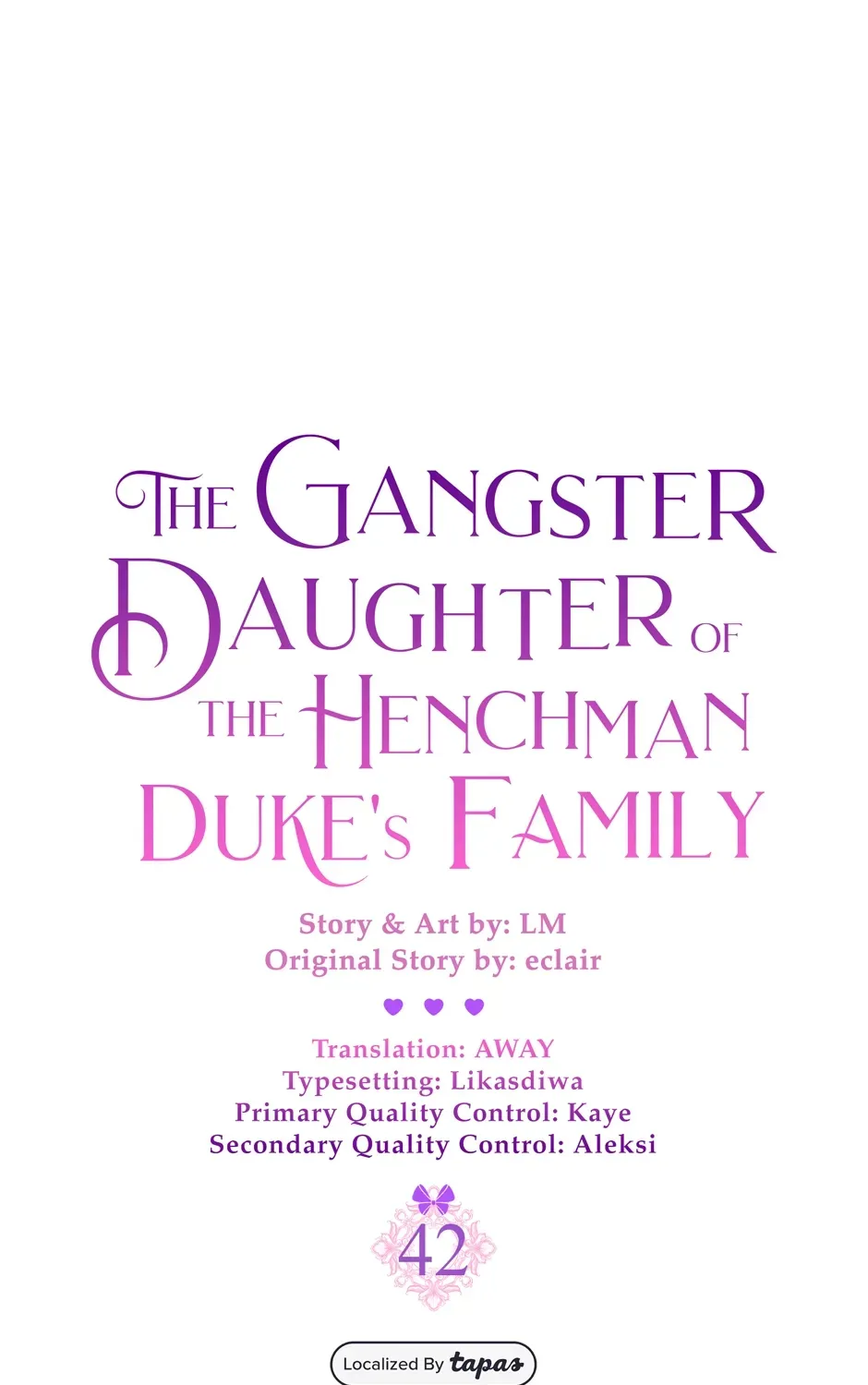 The Gangster Daughter of the Henchman Duke