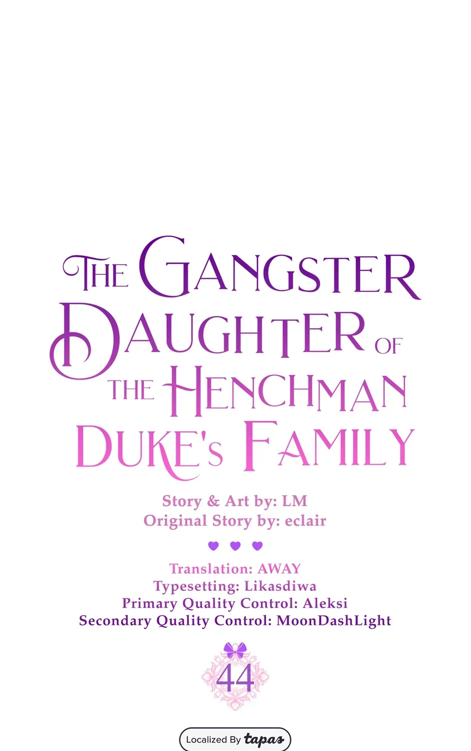 The Gangster Daughter of the Henchman Duke