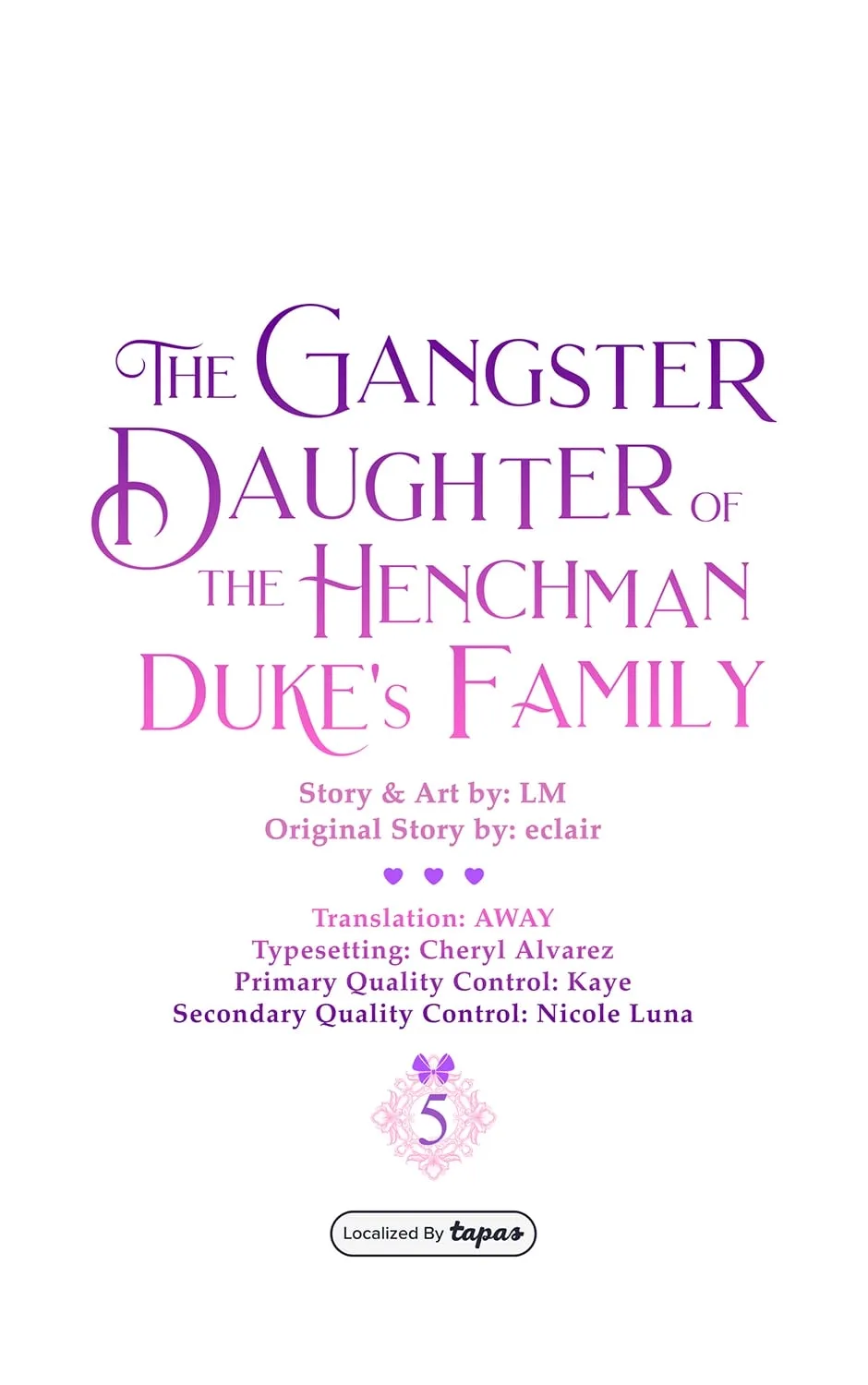 The Gangster Daughter of the Henchman Duke