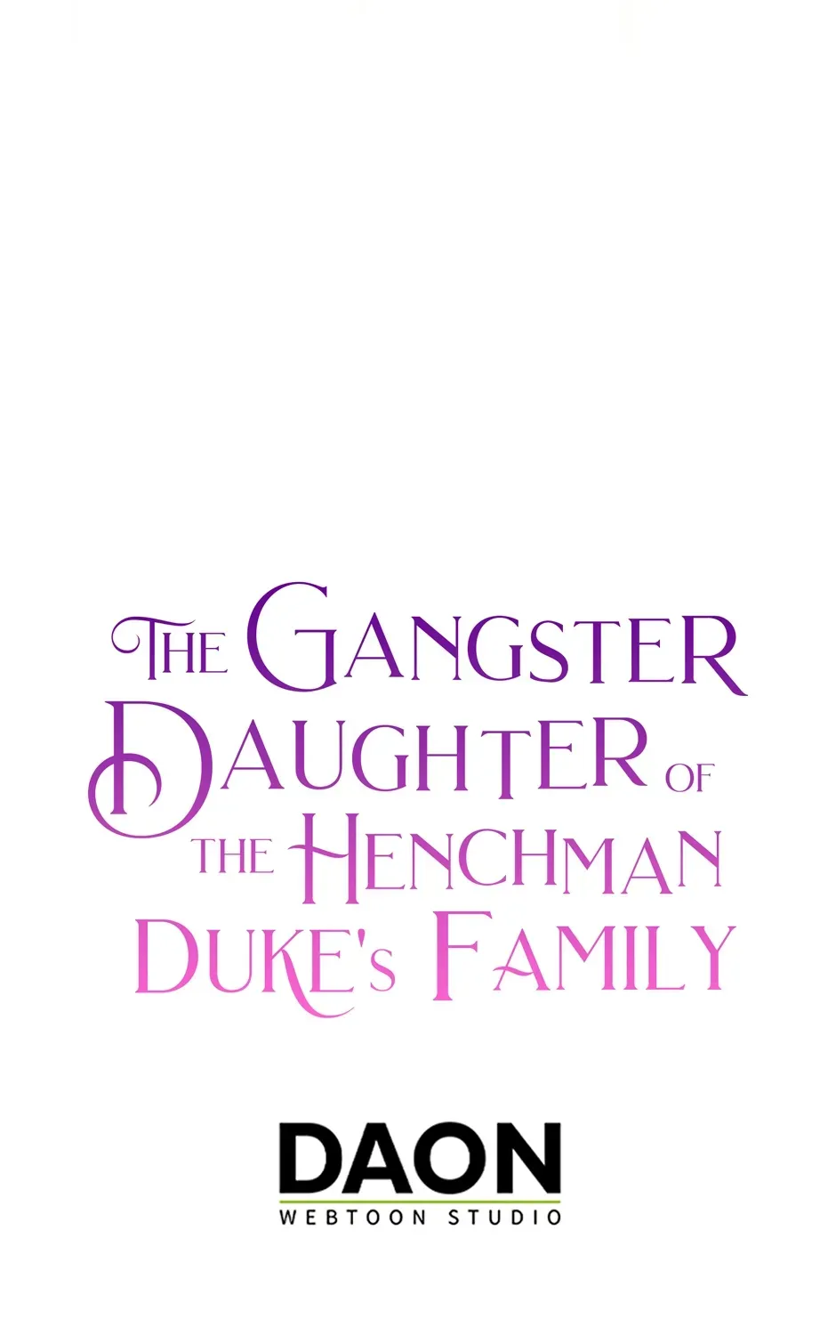 The Gangster Daughter of the Henchman Duke