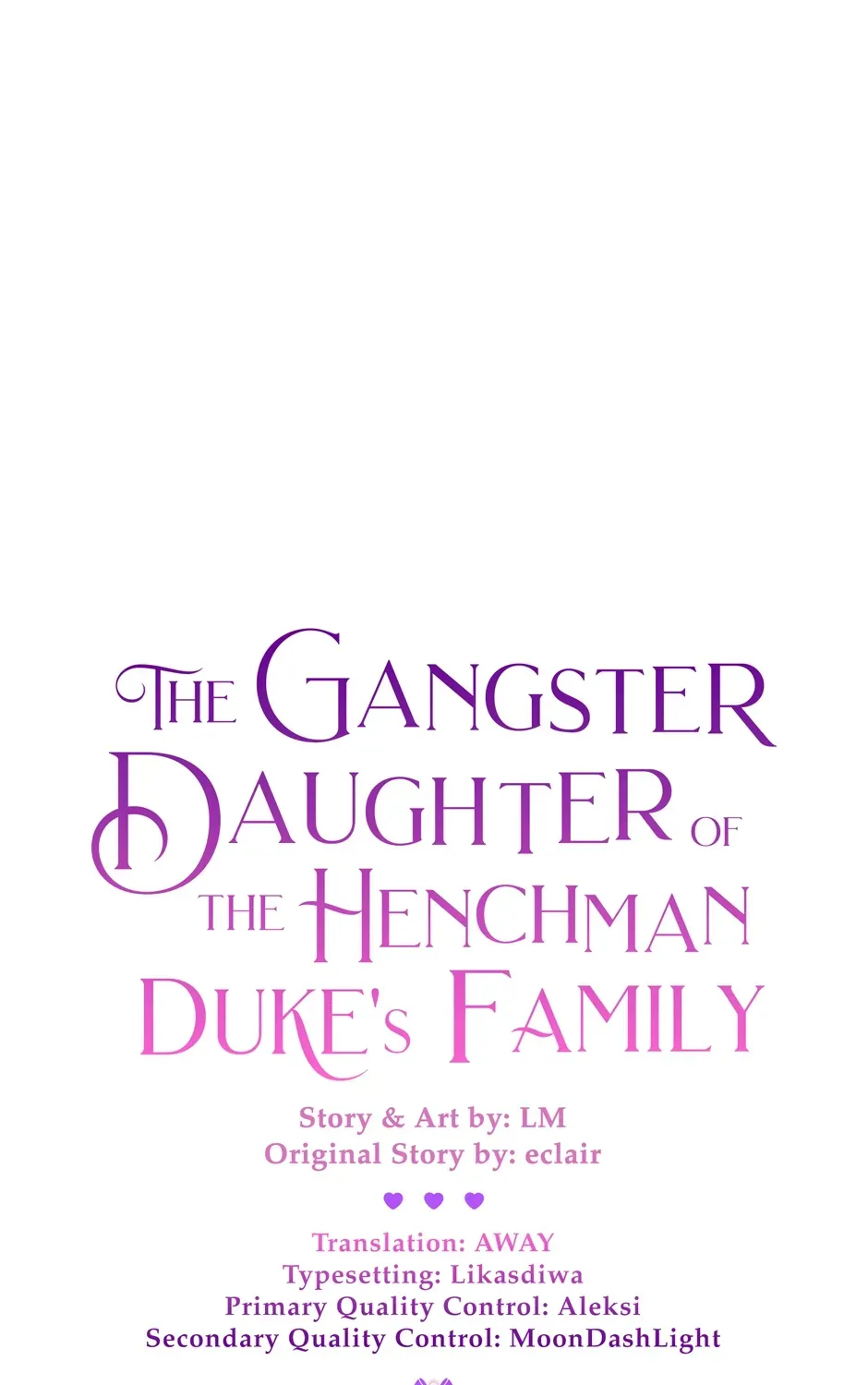 The Gangster Daughter of the Henchman Duke