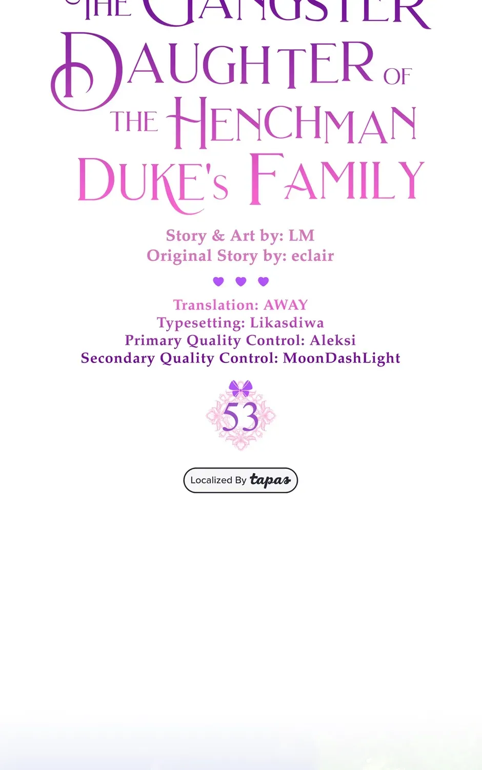 The Gangster Daughter of the Henchman Duke