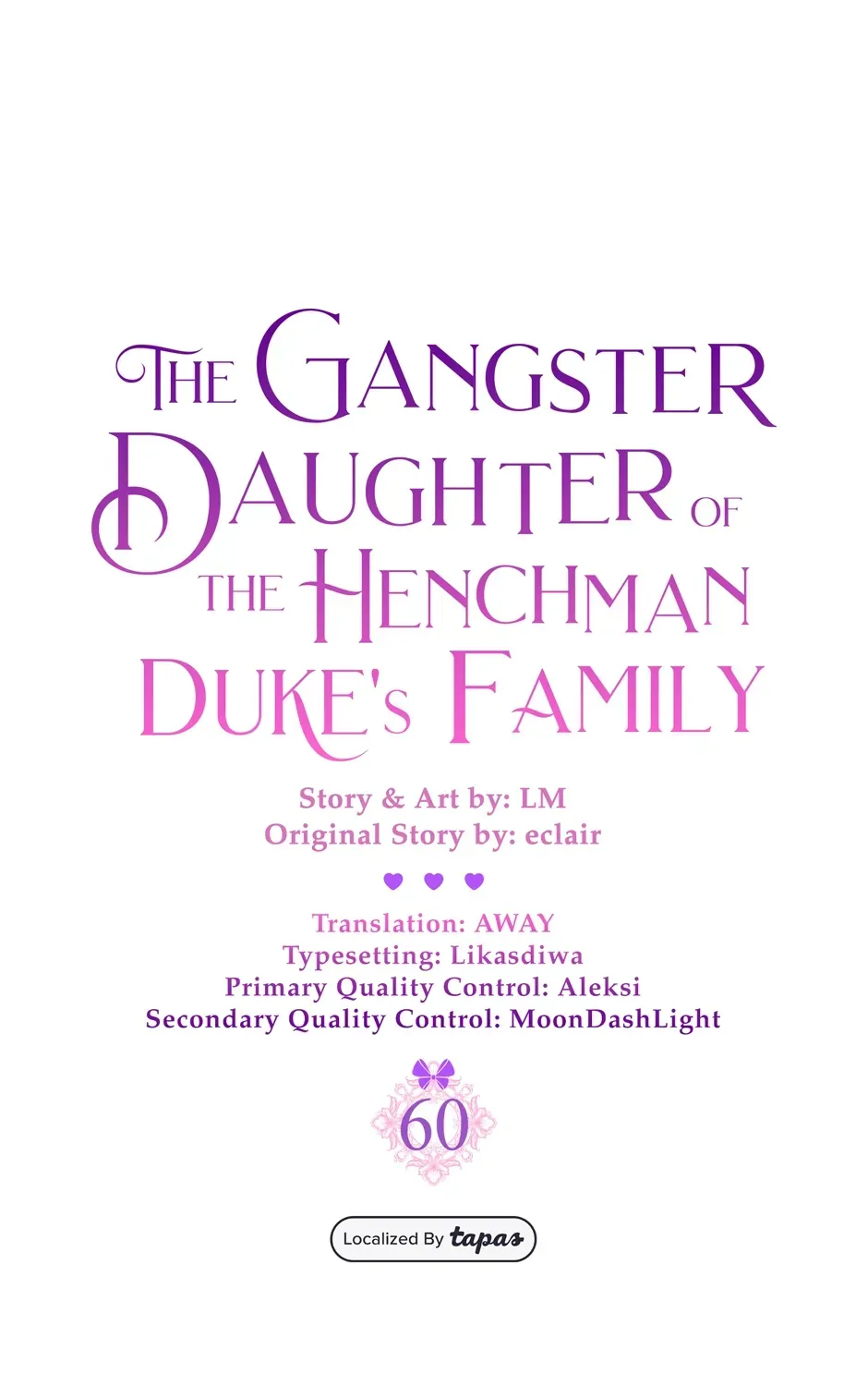 The Gangster Daughter of the Henchman Duke