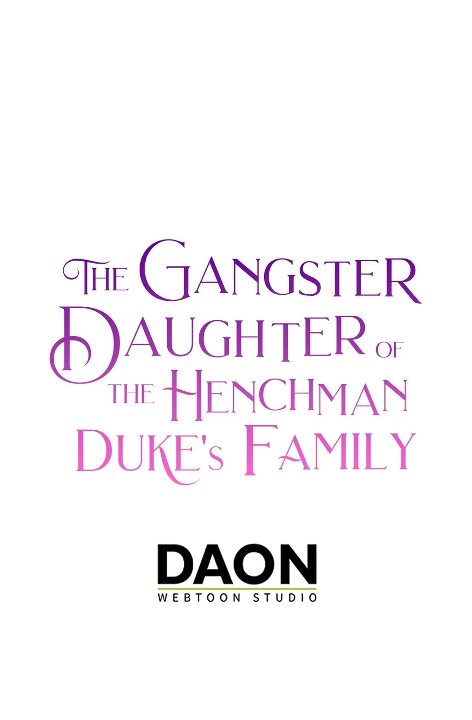 The Gangster Daughter of the Henchman Duke