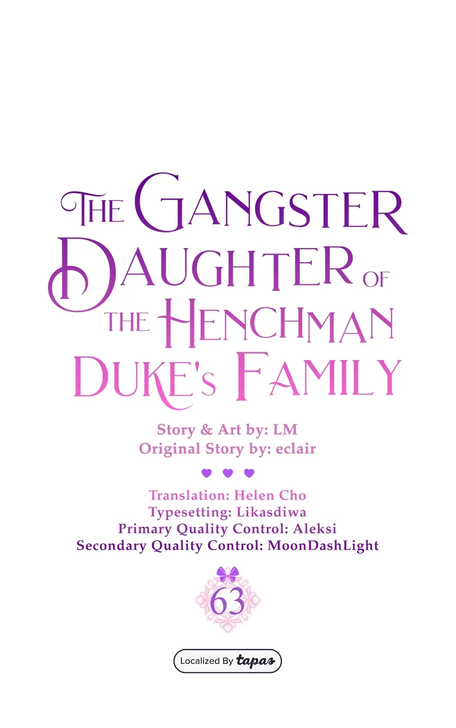 The Gangster Daughter of the Henchman Duke