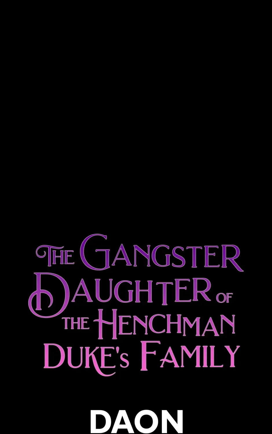 The Gangster Daughter of the Henchman Duke