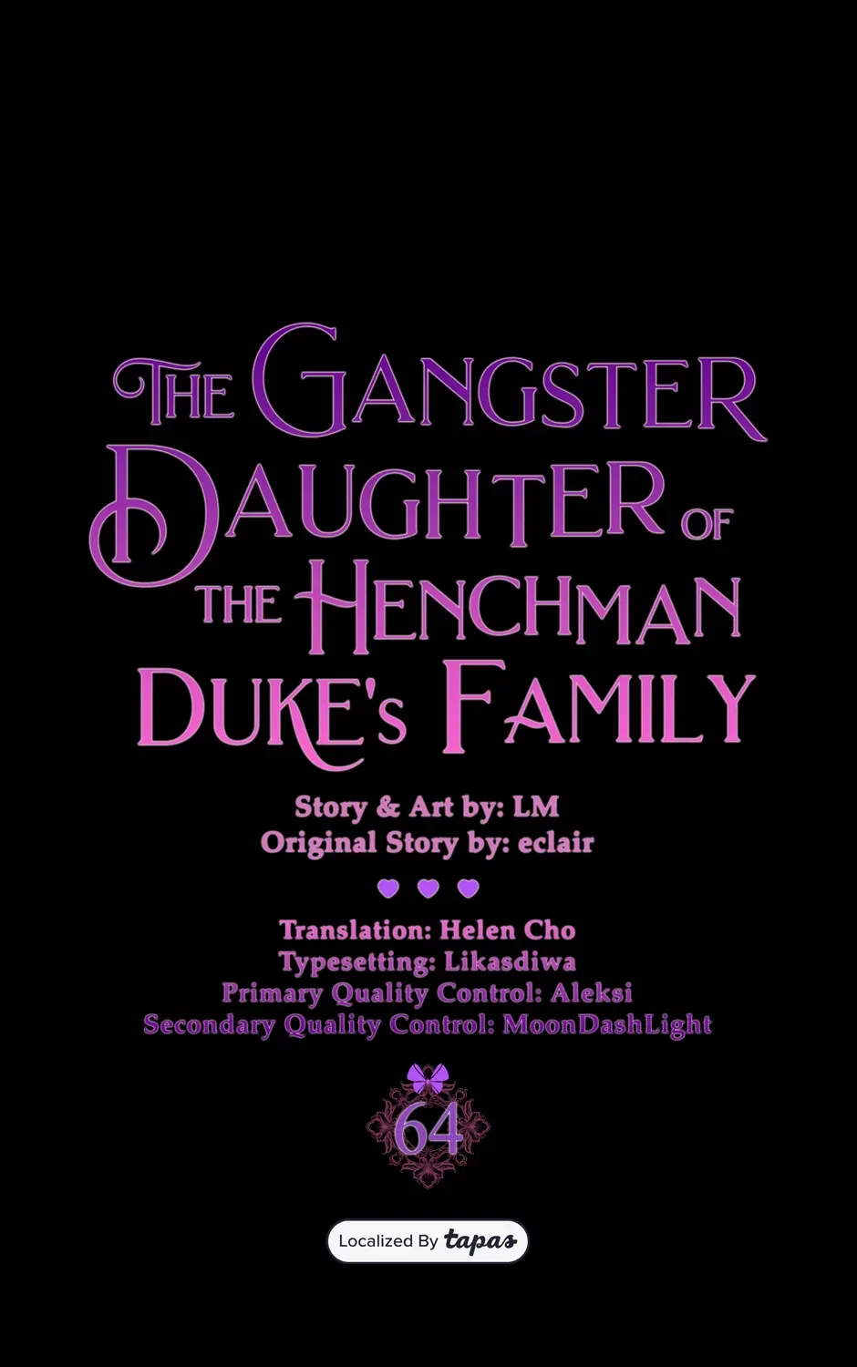 The Gangster Daughter of the Henchman Duke