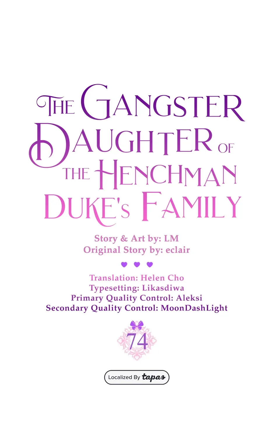 The Gangster Daughter of the Henchman Duke
