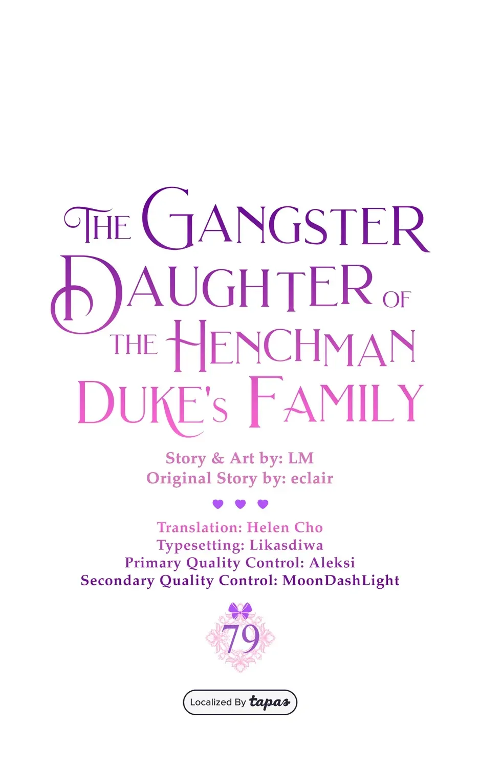 The Gangster Daughter of the Henchman Duke