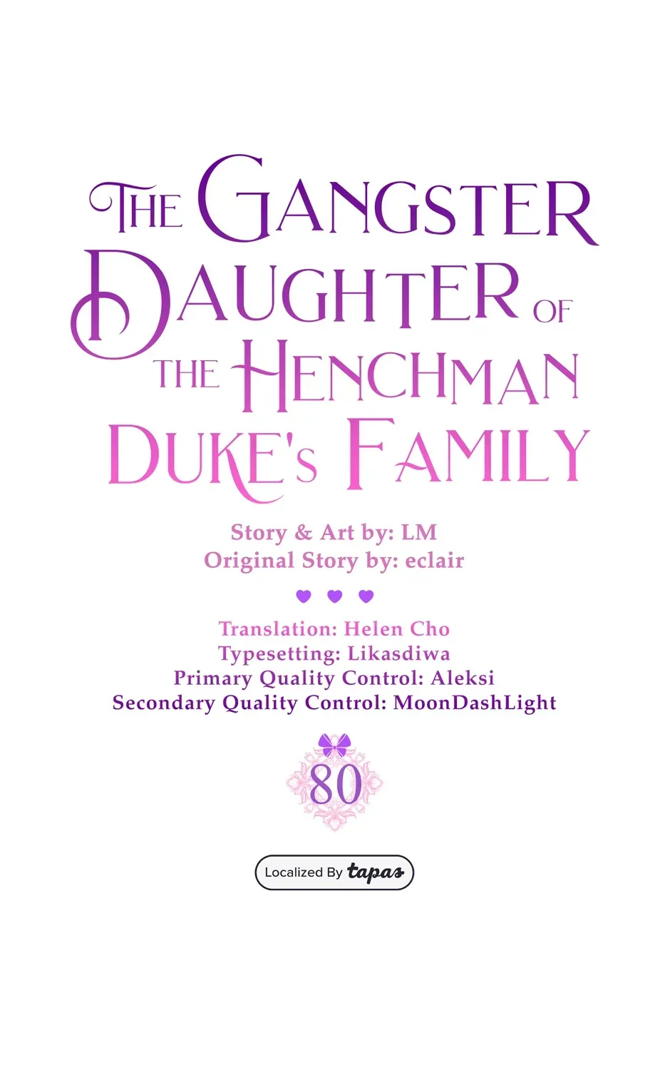 The Gangster Daughter of the Henchman Duke
