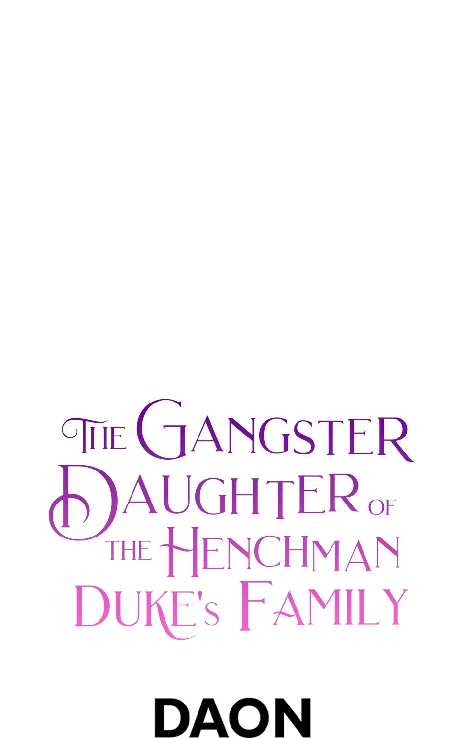 The Gangster Daughter of the Henchman Duke
