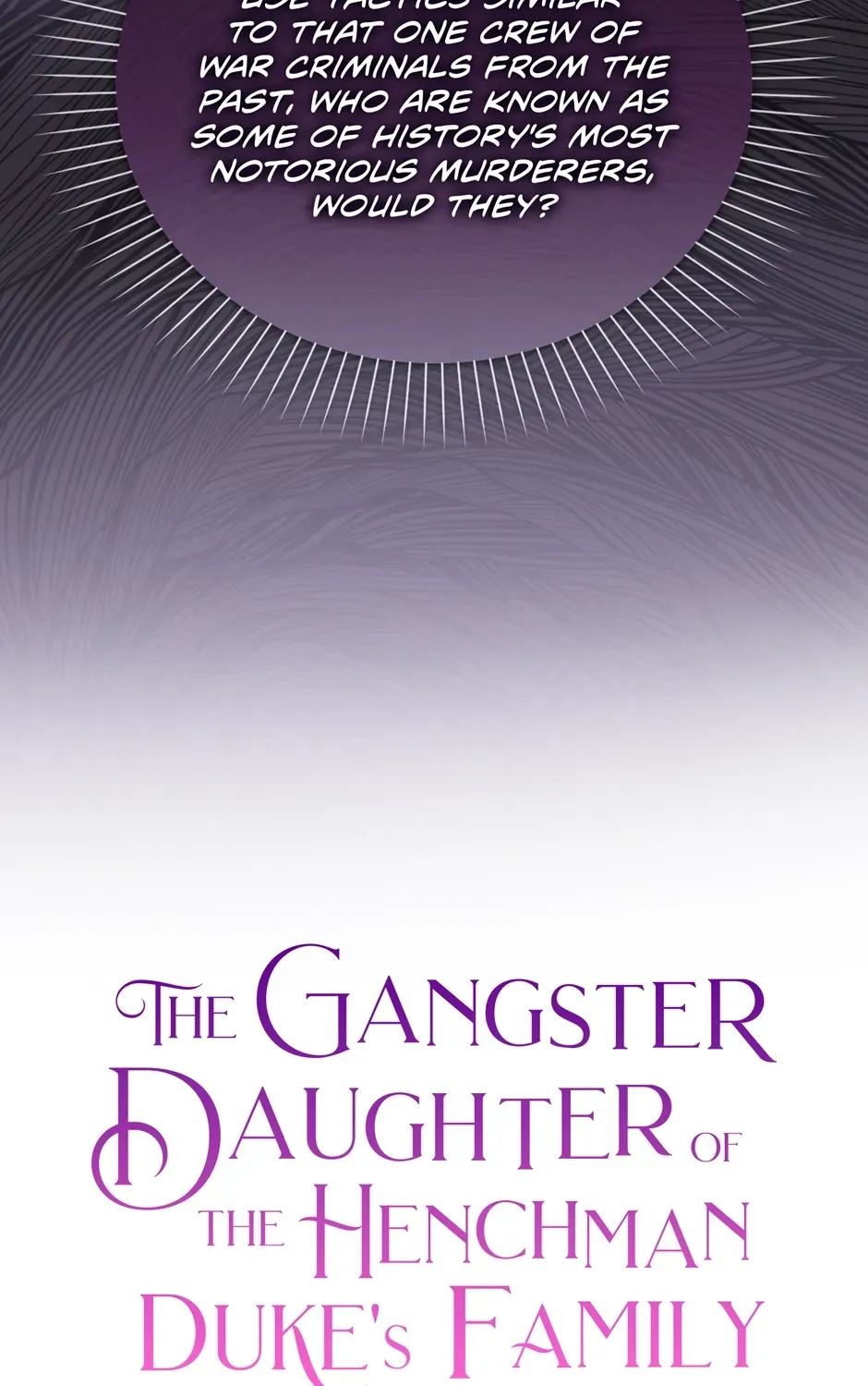 The Gangster Daughter of the Henchman Duke