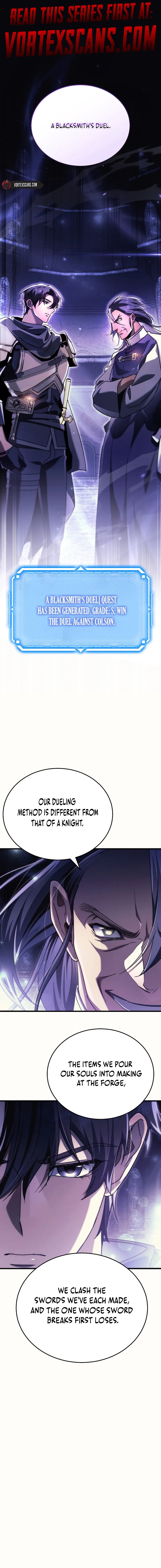 The Genius Blacksmith’s Game Chapter 11 page 1 - 