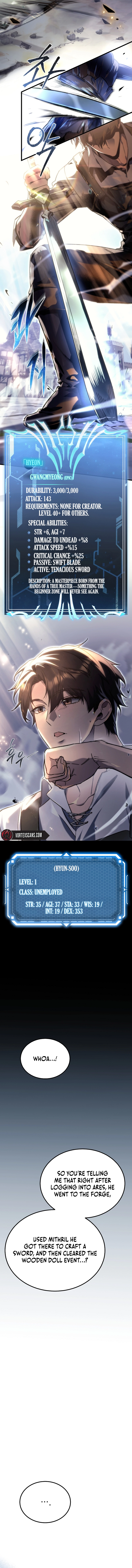 The Genius Blacksmith’s Game Chapter 3 page 21 - 