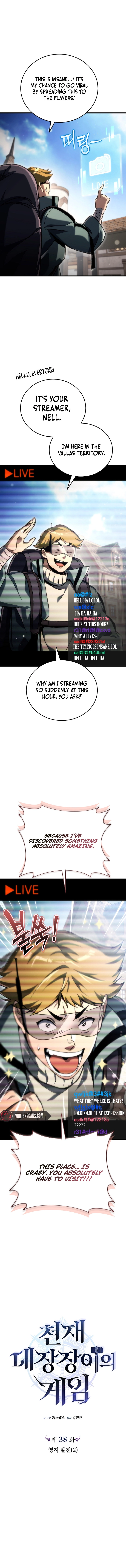 The Genius Blacksmith’s Game Chapter 38 page 4 - 
